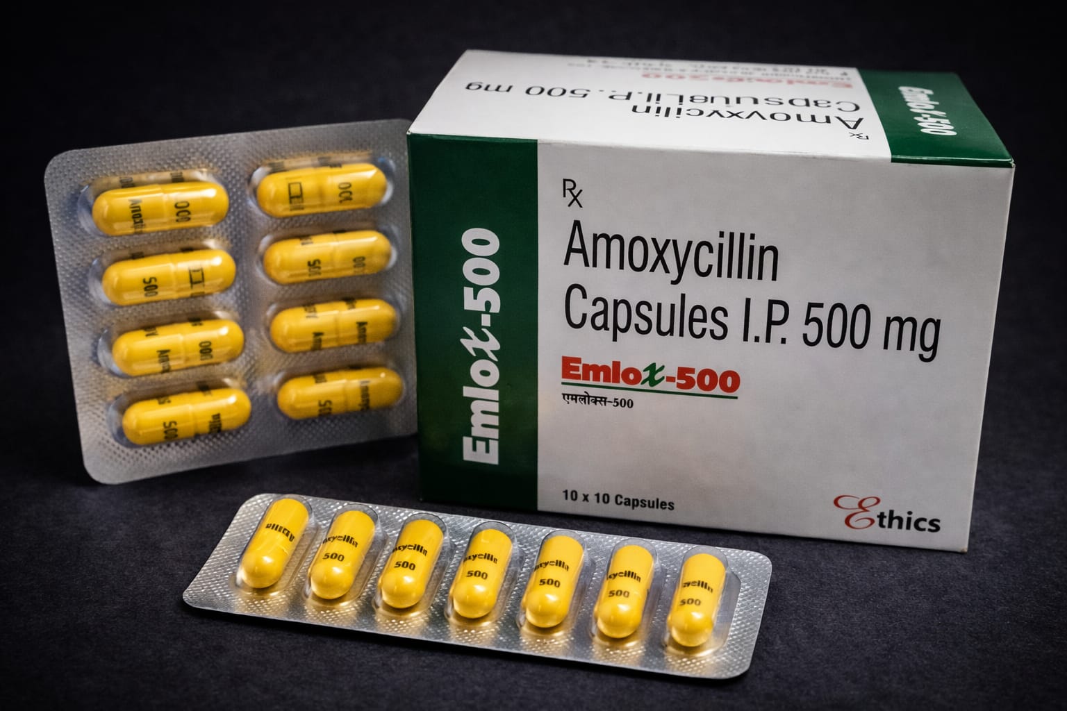 Buy Amoxicillin 500mg online worldwide — Generic — $0.55 per pill
