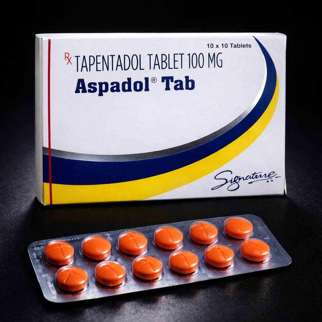 Buy Aspadol 100mg (Tapentadol) online worldwide — Generic — $2.80 per pill